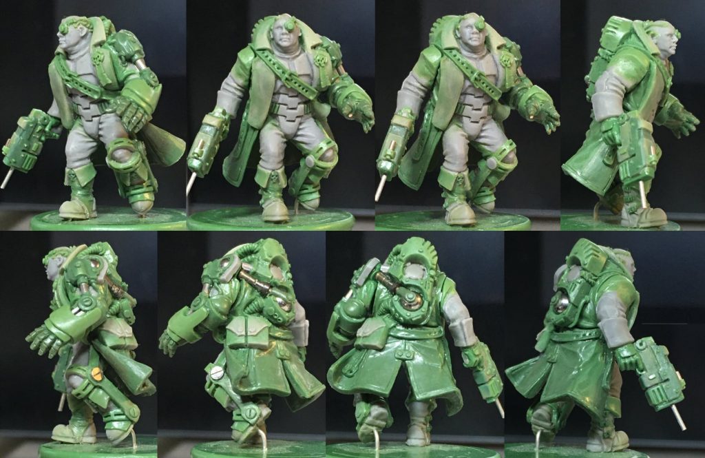 Oberst-Kommissar Eoin Reacher - Hasslefree Miniatures