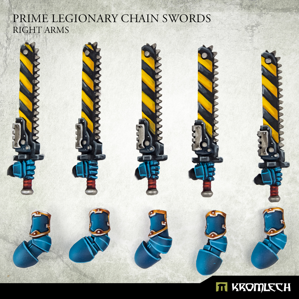 Prime Legionary Chain Swords Right Arm - Kromlech