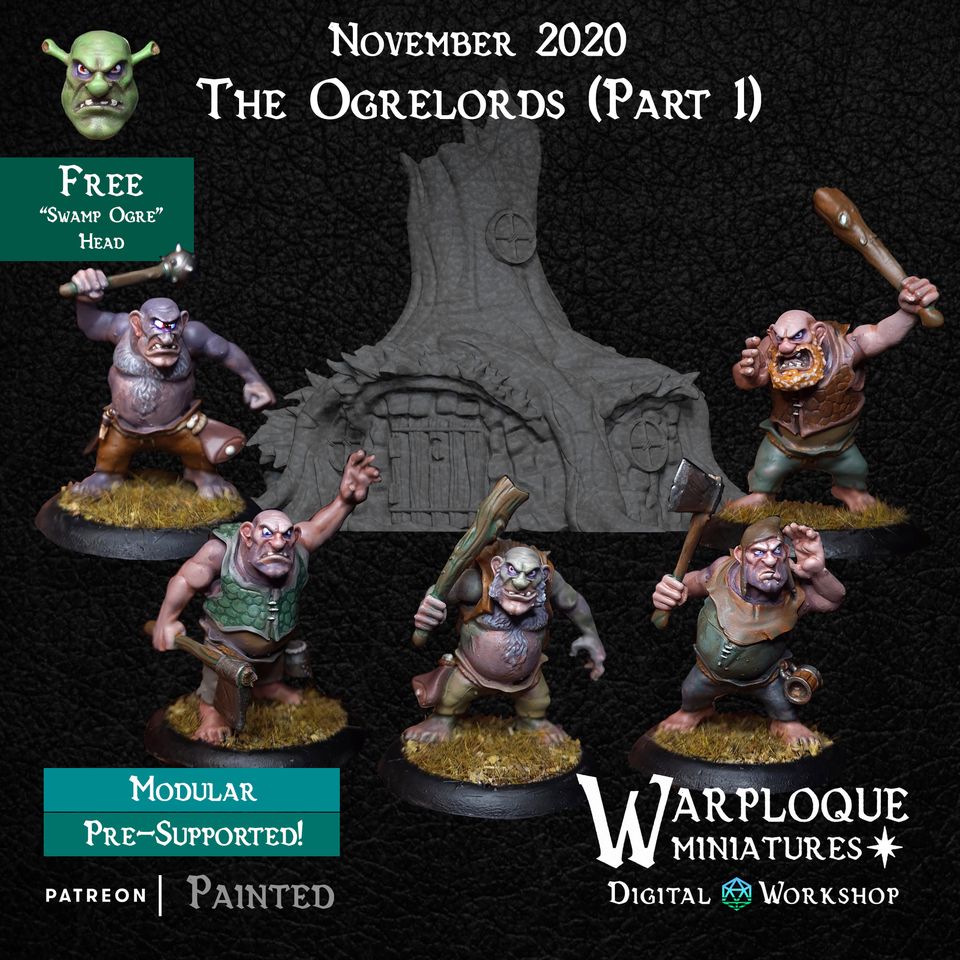 The Ogrelords Part #1 - Warploque Miniatures