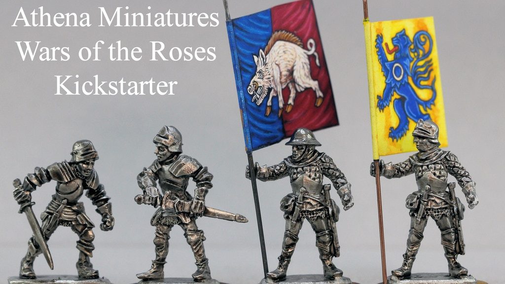 War Of The Roses Kickstarter - Athena Miniatures