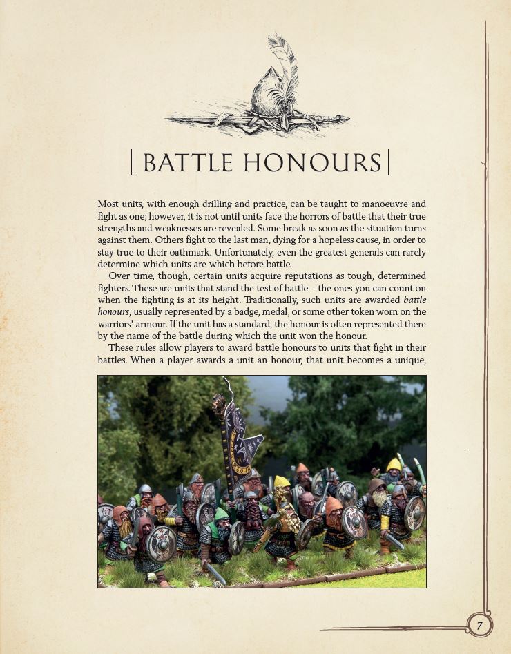 battle honours