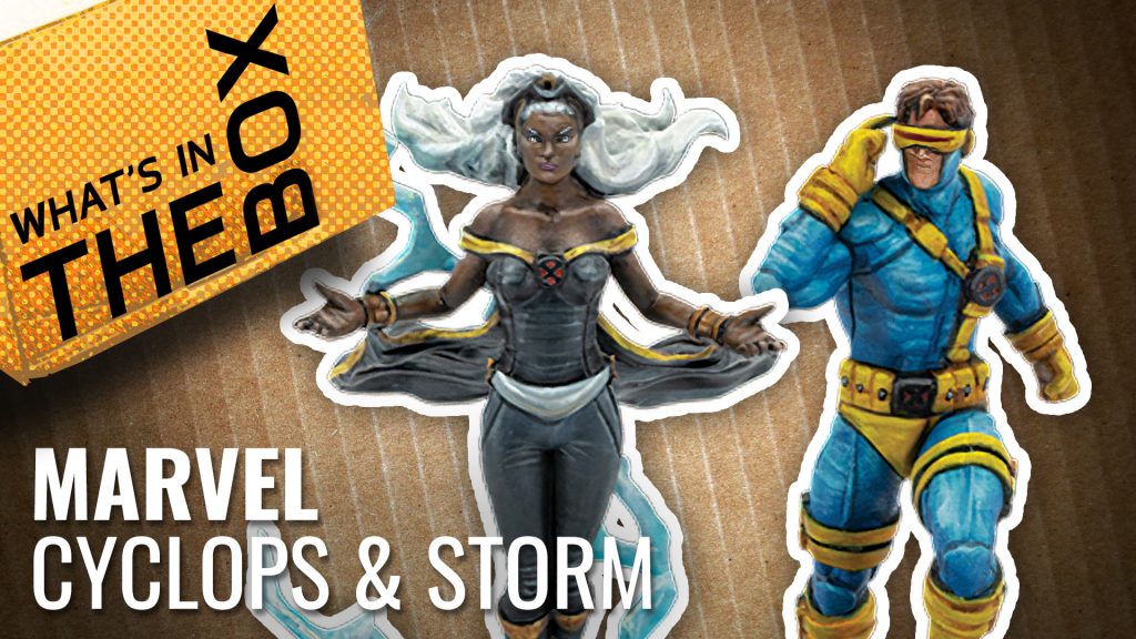 Unboxing: Marvel Crisis Protocol - Cyclops & Storm