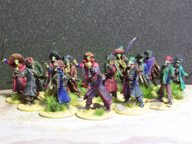 Undead Warband Done! (Until I get more models for them)