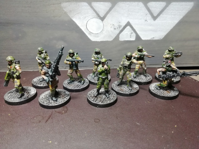 Marines finished