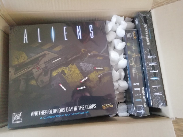 This came today. I went full in so have all the expansions looking forward to getting stuck in and seeing how the minis compare to prodos. Hopefully be able to combine them the crates and computer terminals are great scenery pieces