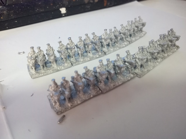 Same Lancers, I really like these Cavalry compared to the ACW stuff, it looks and feels much cleaner and less blobbed together.