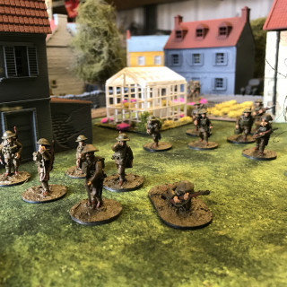 And we have some British troops somewhere in France taking an early morning stroll