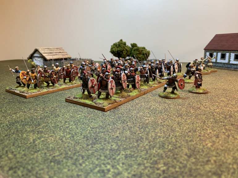 The Warband advances