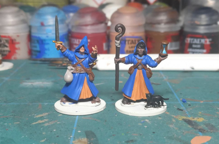 Basecoated Warband - Making Things Blue!