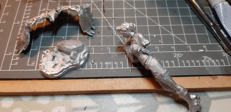 The pre-assembled parts