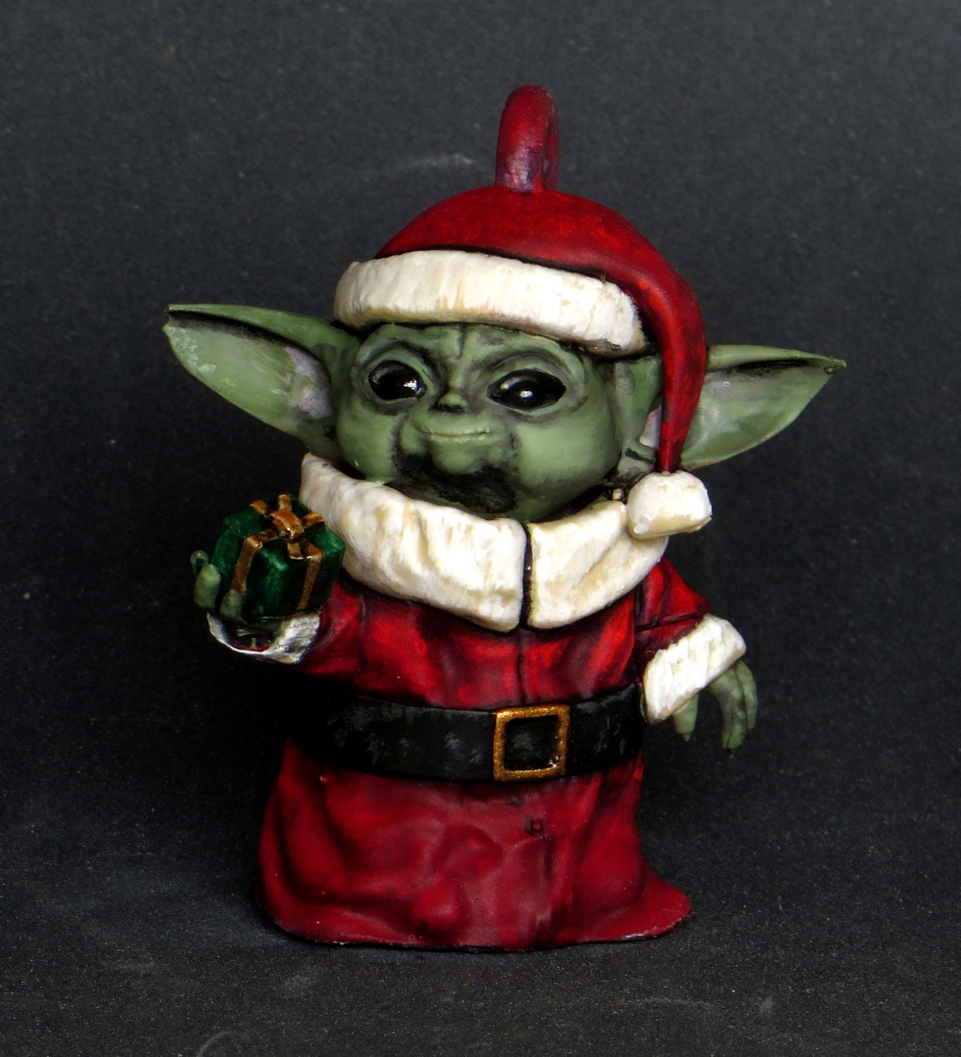 stuffed christmas yoda