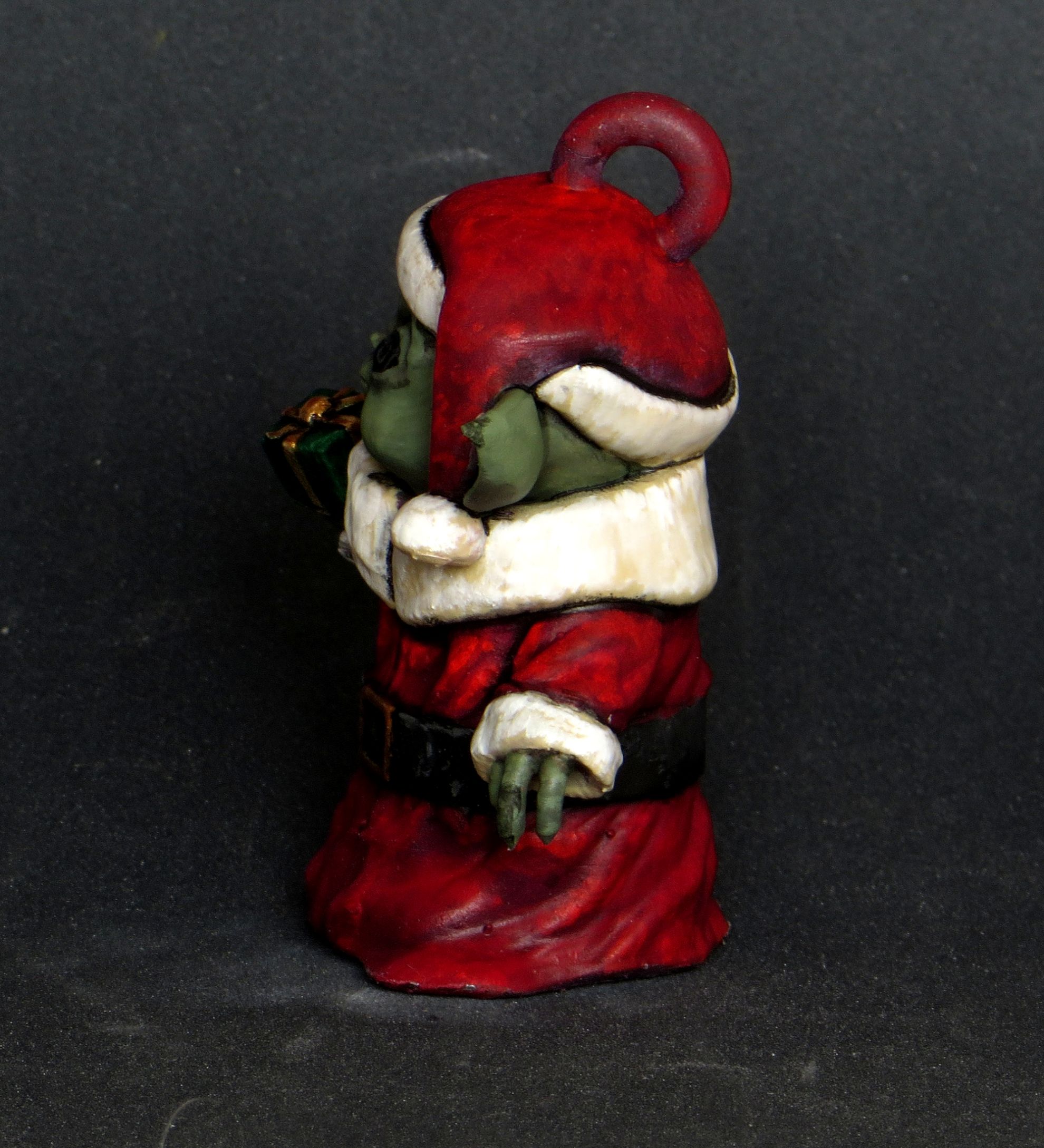 stuffed christmas yoda