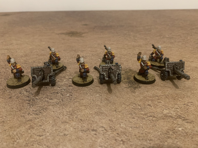 2nd platoon Lascannon heavy support squad done 