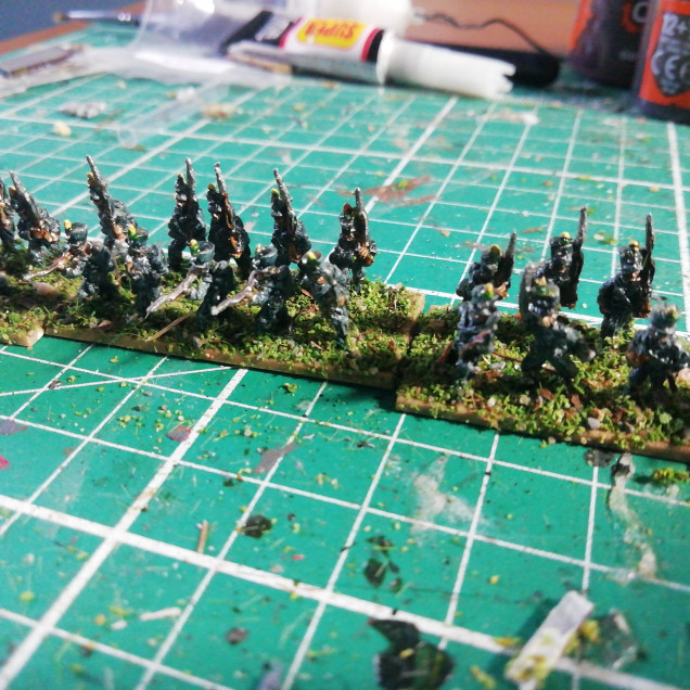 Brunswick infantry