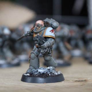 Tabletop ready Intercessors and Lieutenant