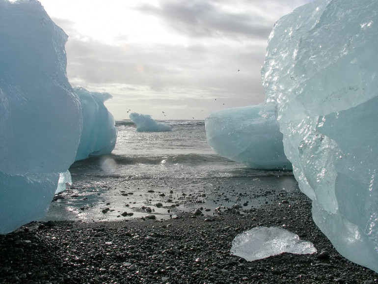 Jokulsarlon 'Diamond' Beach in Iceland