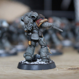 Tabletop ready Intercessors and Lieutenant