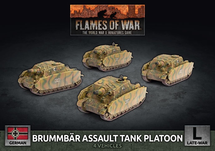 Bummbar Assault Tank Platoon - Flames Of War