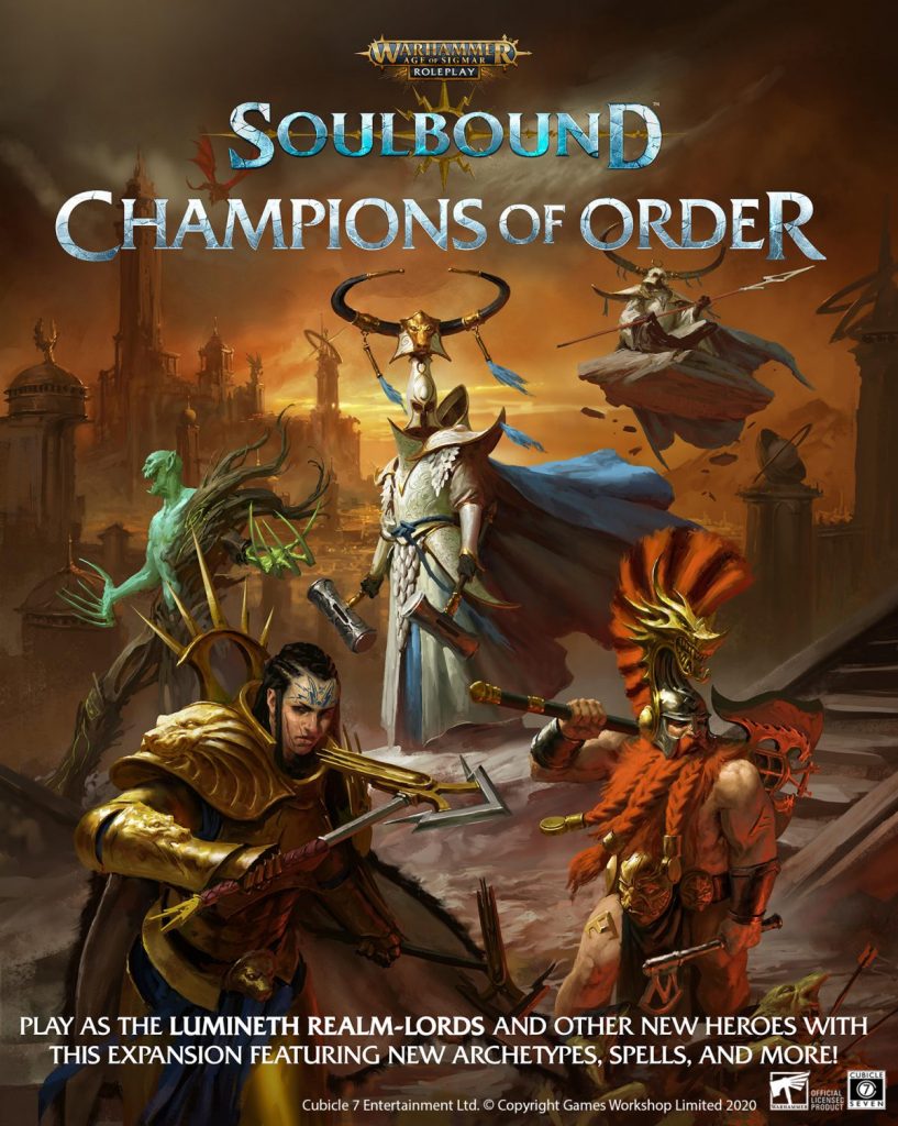 Champions Of Order Cover - Cubicle 7