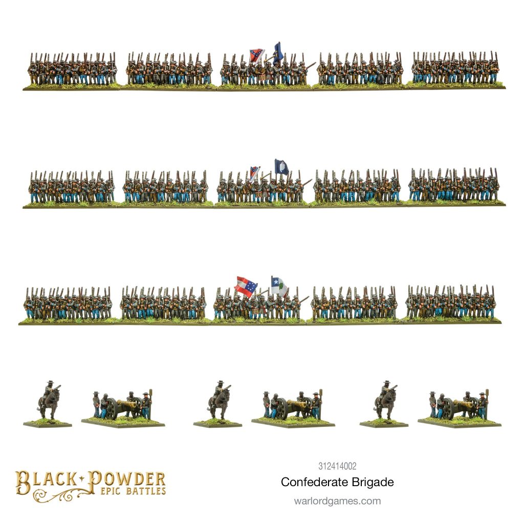 Confederate Brigade - Black Powder Epic Battles