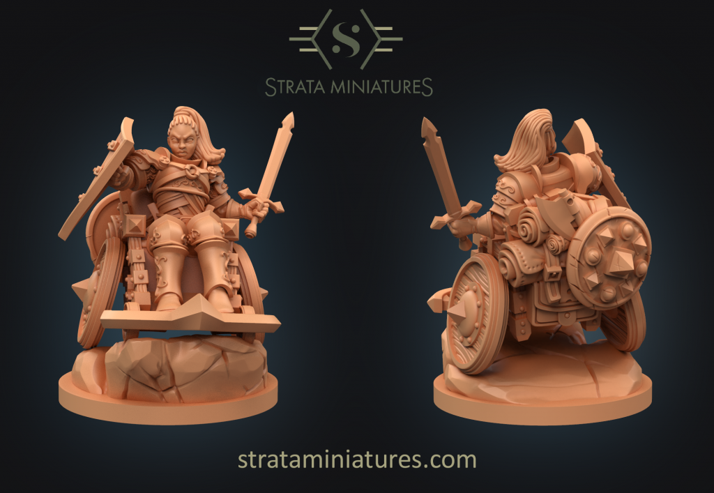 Human Fighter - Strata Miniatures