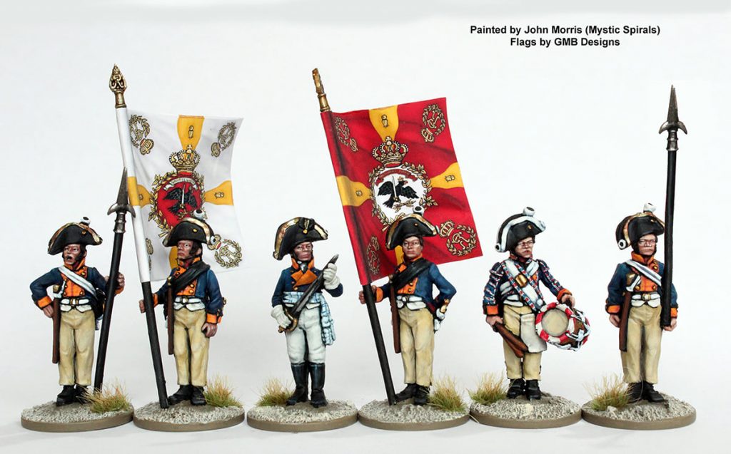 Musketeer Command Standing - Perry Miniatures