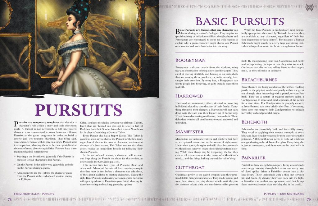 Pursuits - Wyrd Games