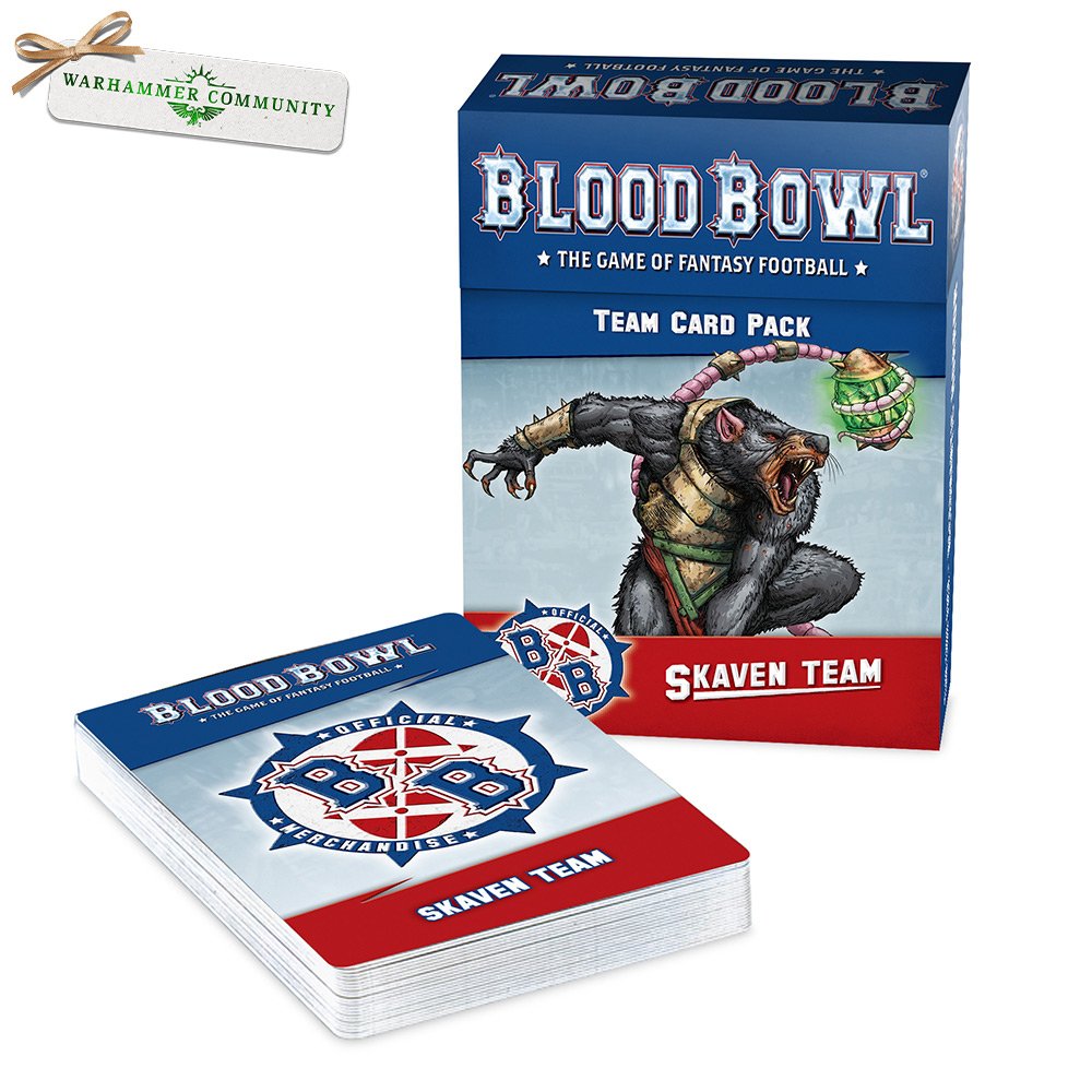 Skaven Team Cards - Blood Bowl