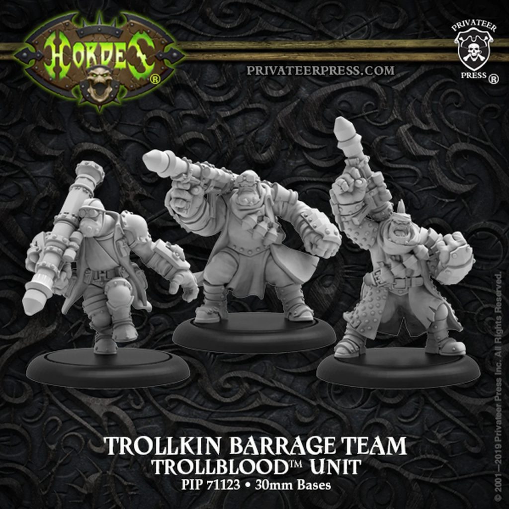 Trollkin Barrage Team - Hordes