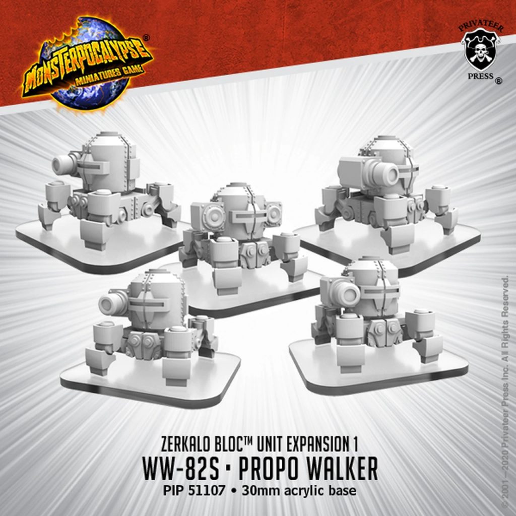 WW 82S & Propo Walkers - Monsterpocalypse