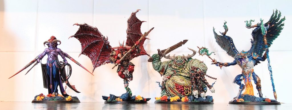 Warhammer Greater Daemons #1 by ProbablyPlayingToySoldiers
