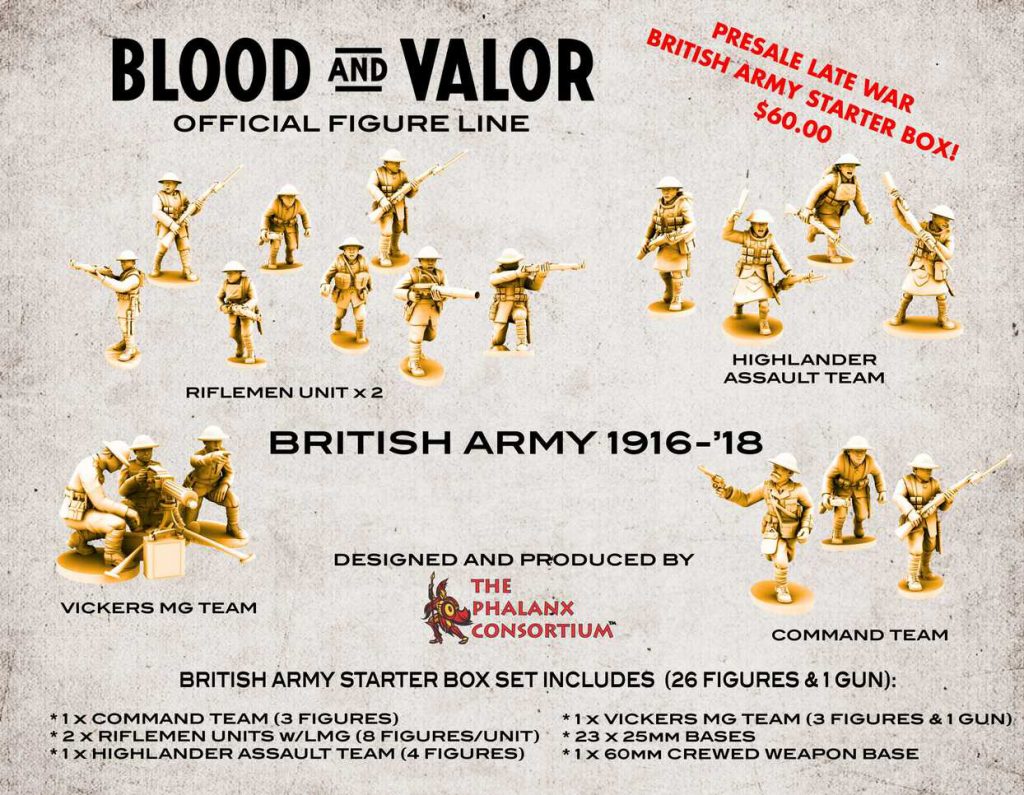 World War I British Army - Blood & Valor
