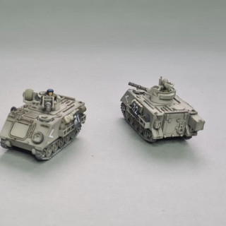 First mechanised platoons and support