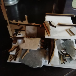 One day rubble build