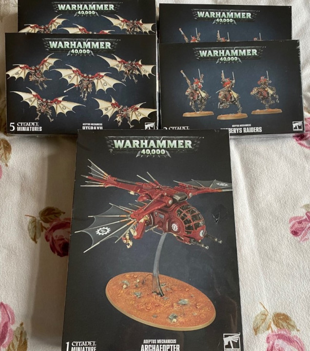 The latest releases for my Adeptus Mechanicus force