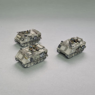 First mechanised platoons and support