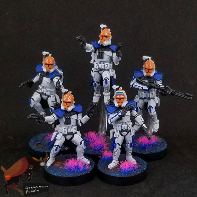 The arc troopers and the completion of the army