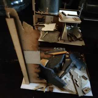 One day rubble build