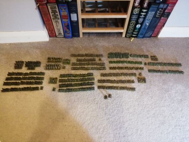 Over the Christmas period I managed to finish painting my allied army for the hundred days campaign. Lots of variety in this force with British,Dutch, Belgium's and Germans. I have been collecting these since may. I have to start on the French which I feel might be more tedious. I also need to do the flags.