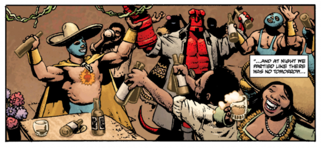 Hellboy arrives in Mexico