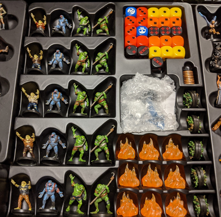 Frog men & tokens