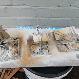One day rubble build