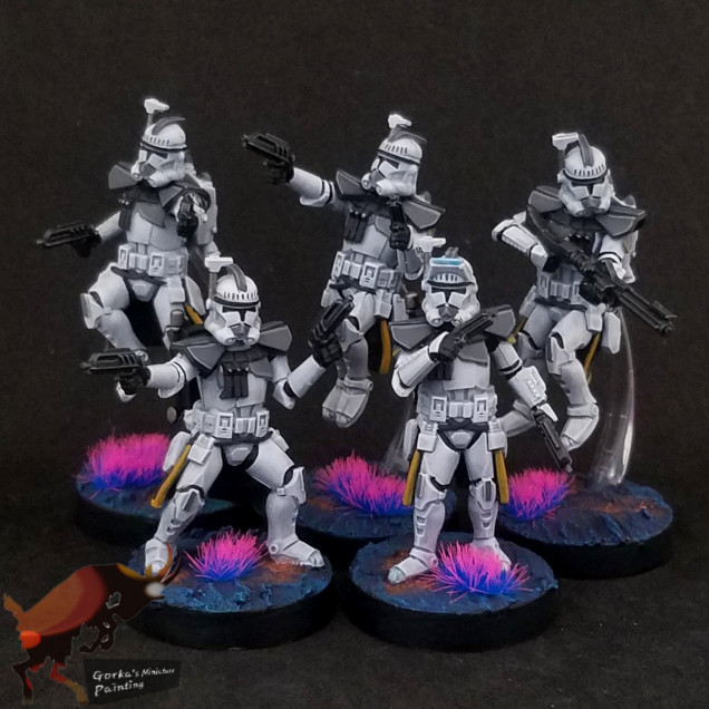 The arc troopers and the completion of the army