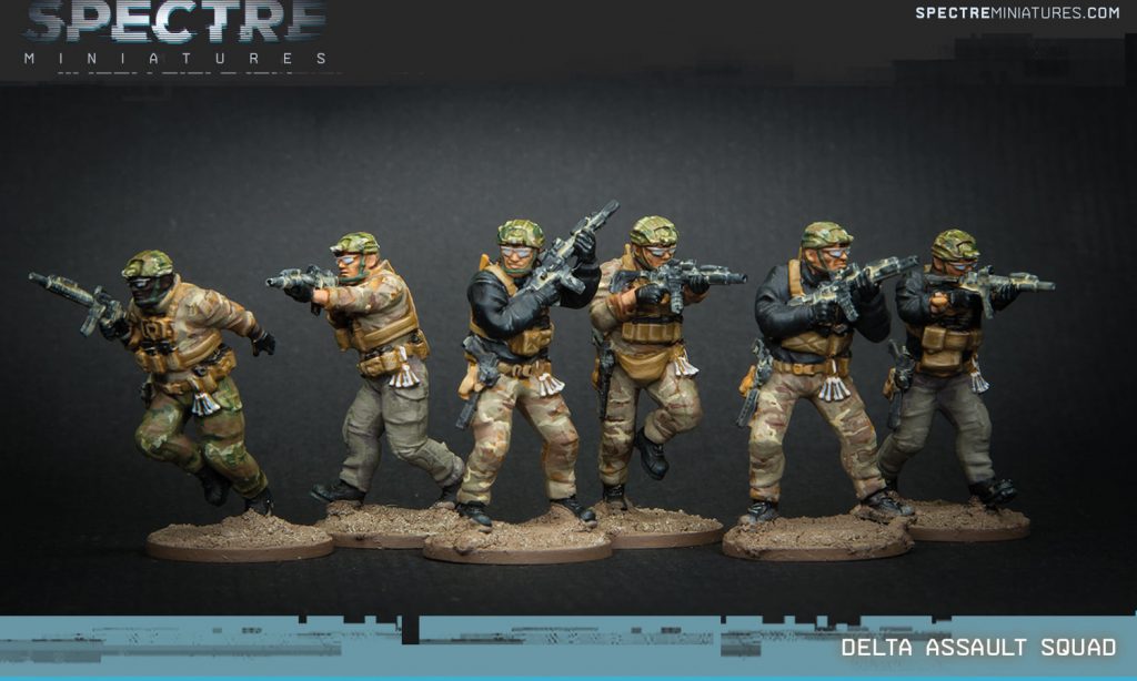 Detla Assault Squad - Spectre Miniatures