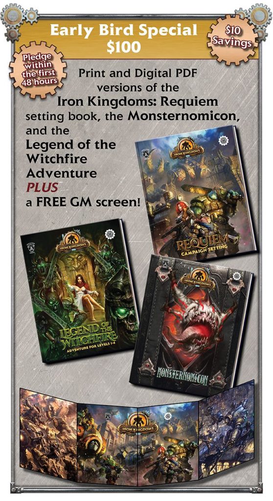 Iron Kingdoms Requiem RPG Project Launches On Kickstarter OnTableTop