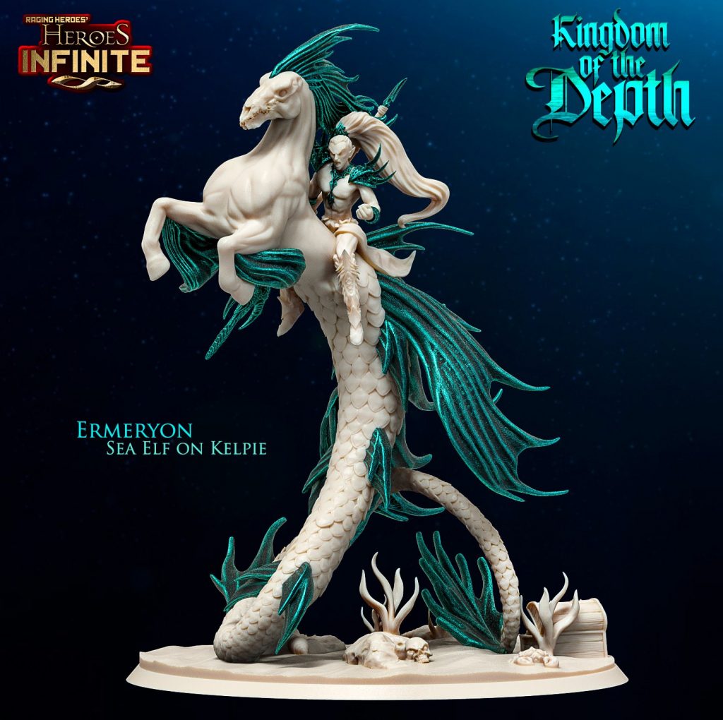 Emeryon Sea Elf On Kelpie - Raging Heroes Infinite