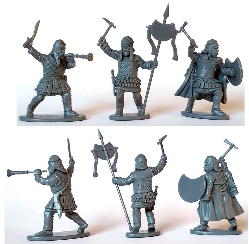 Finished Persian Unarmoured Spearmen #1 - Victrix