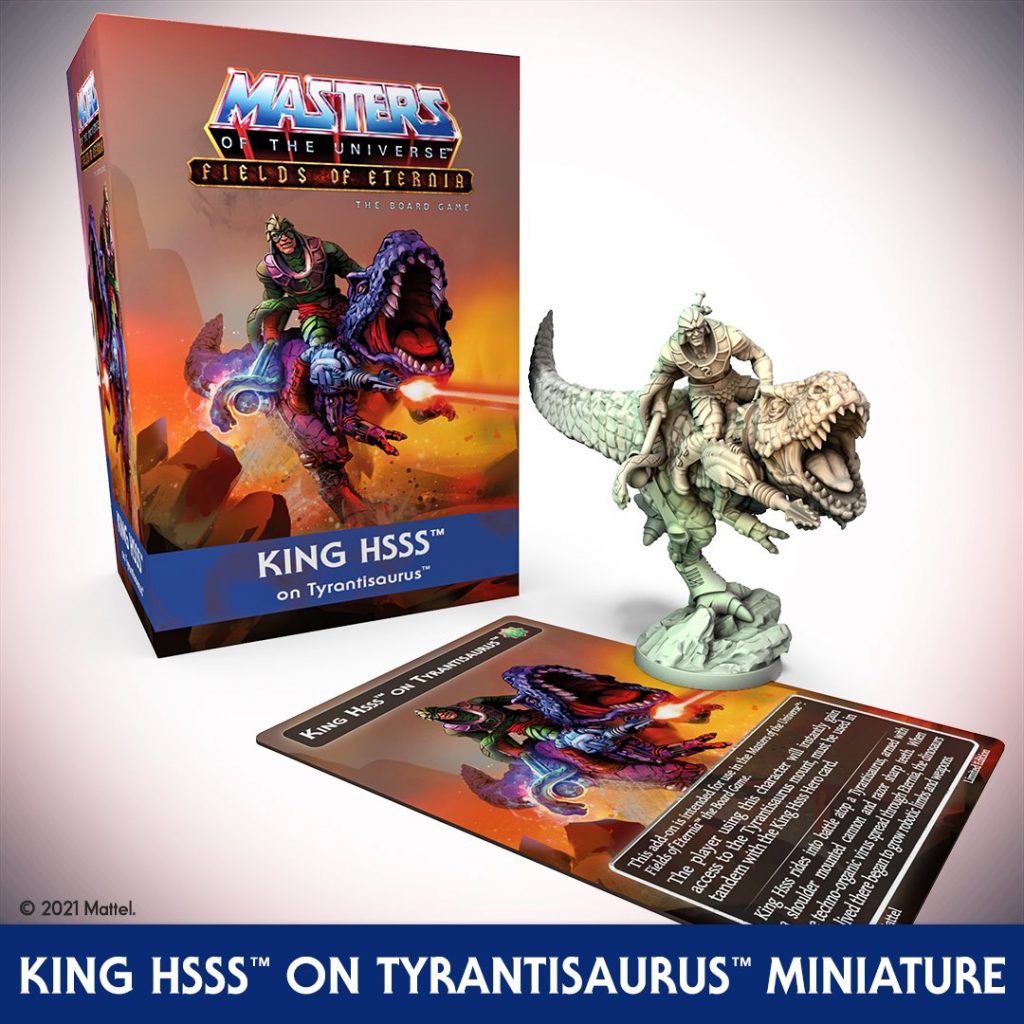 King Hsss On Tyrantisaurus - Archon Studio