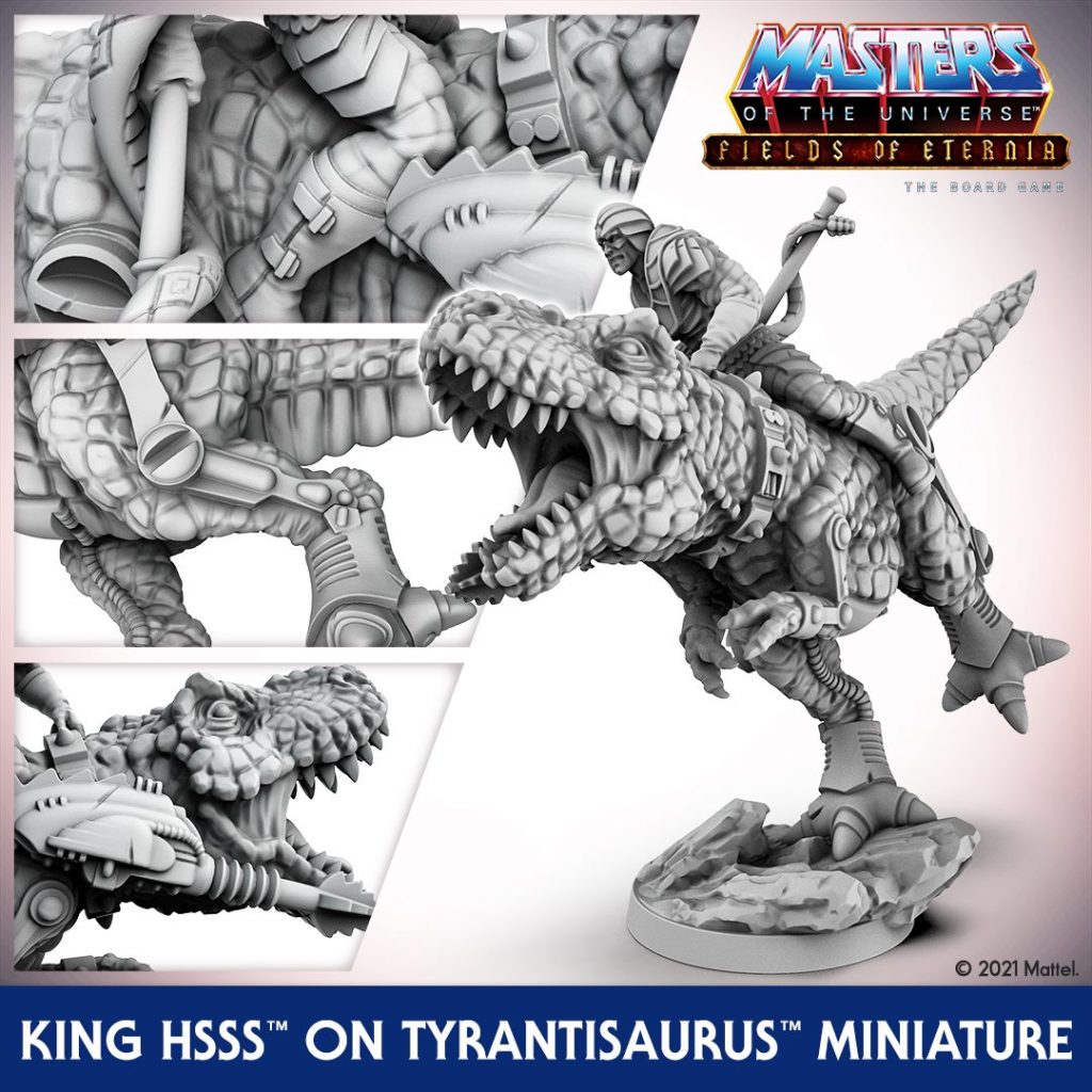 King Hsss On Tyrantisaurus Detail - Archon Studio