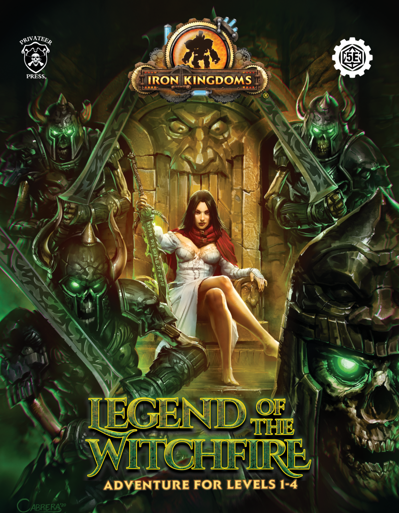 Legend Of The Witchfire Cover - Iron Kingdoms RPG